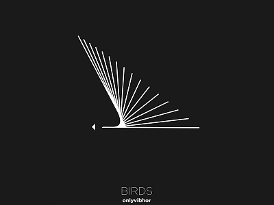 Birds Series 02 lineart vector