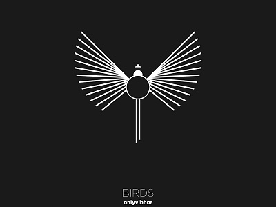 Birds Series 03 lineart vector