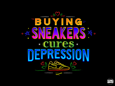 BUYING SNEAKERS CURES DEPRESSION