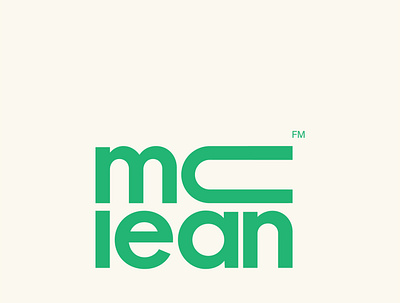 MCLEAN logo design branding design flat graphic design icon illustration illustrator logo typography vector