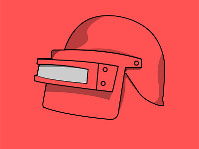 Pubg Helmet Illustration