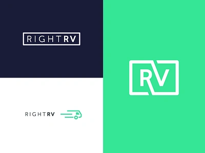 RightRV app brand logo motor home recreational vehicle rv