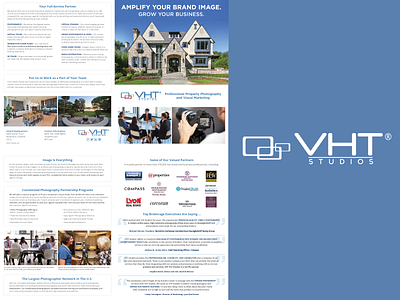 VHT Brokerage Brochure app branding design flat icon logo typography ui vector website