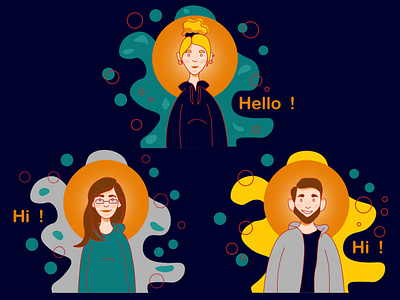 Avatars avatars design illustration illustrator people people icons vector