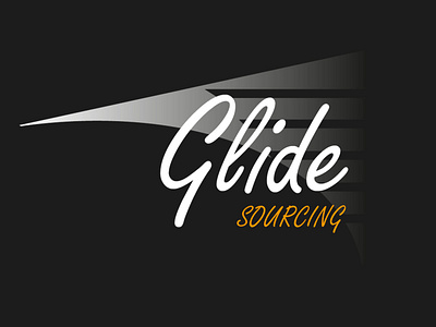 Glide Logo art branding design glide graphic design illustration logo sourcing ui