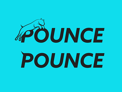 Pounce - Logo Concept branding branding and identity branding concept branding design branding designer lettering logo design logotype typography