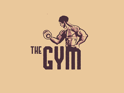 The Gym - Logo Design branding branding and identity branding design design gym logo illustration logo logo design logotype