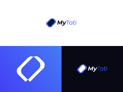 MyTab - Logo Design clean creative design flat logo logo design minimal modern simple simple design