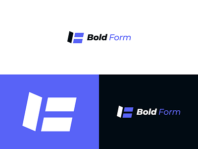 Bold Form - Logo Design clean creative design logo logo design minimal minimalist modern simple simple design