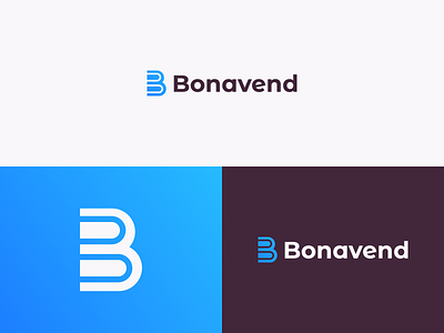 Bonavend - Logo Design brand design brand identity branding clean creative design flat icon identity logo logo design minimal minimalist modern simple simple design tech technology vector