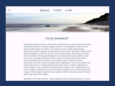 mf - article brand identity desktop ux design web
