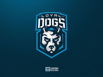 LOYAL DOGS Mascot Logo branding design dog logo dog mascot logo illustration logo loyal dogs loyalty mascot mascot logo mascot logo design shaphira shaphiradesigns type vector