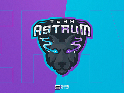 ASTRUM Mascot Logo