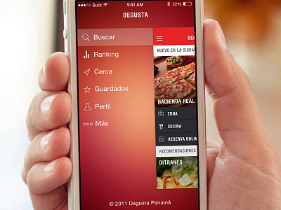 Degusta - menu