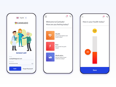 Healthcare App UI