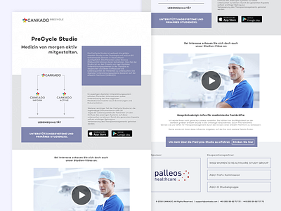 Landing Page For Healthcare Event