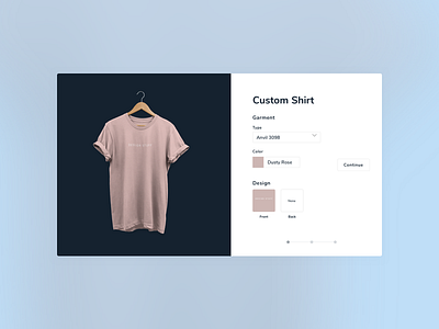 Daily UI #33: Customize Product