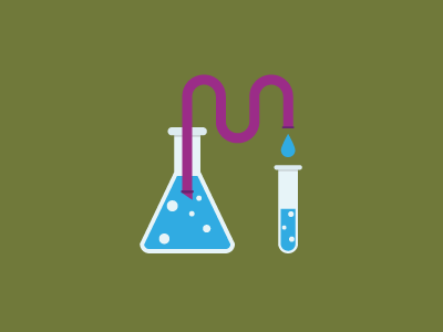 Science icon illustration nelson silva science test tube vector water