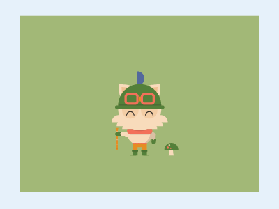 Teemo - the Swift Scout champion league of legends lol teemo