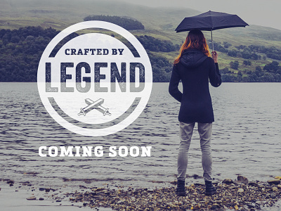 Crafted By Legend design freelance logo website