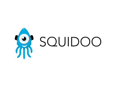 Squidoo Mascot app logo mascot music control squid squidoo
