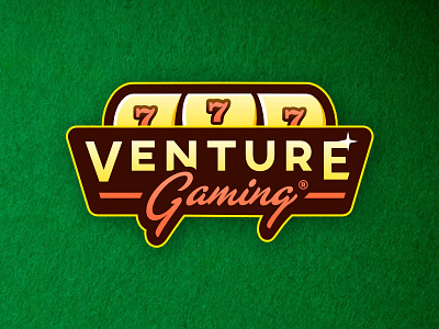 Venture Gaming casino gamble games gaming logo slots venture