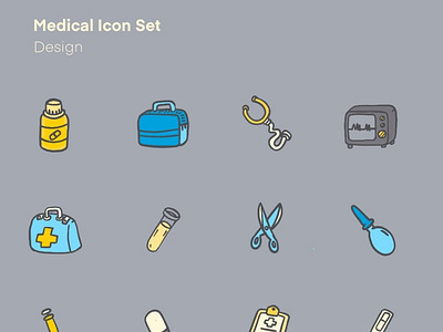 Medical Icon design icon illustration illustrator logo minimal typography ui vector web
