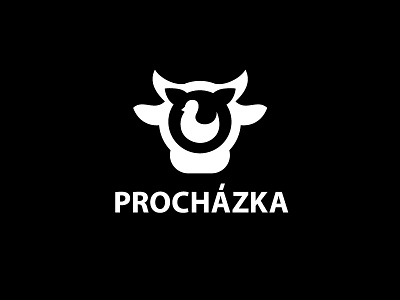 The butchery PROCHAZKA logotype animal bull chicken cow logo logotype meat pictogram pig pork