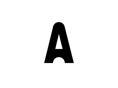 A letter for Amélie a laber letter litera logo logotype mark typo veramatys