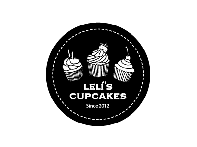 Logo for Leli's cupcakes