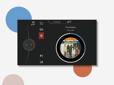 Daily UI 009 - Music Player for BMW