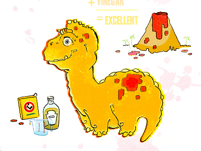 age of dino book children childrens book design dinosaur illustration kids serigraphy