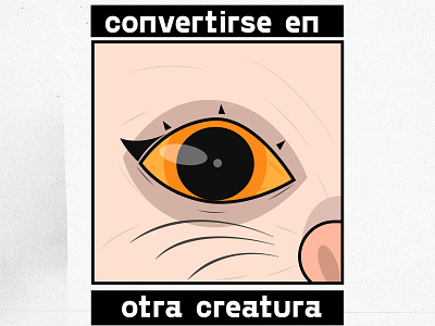 Convertirse en otra creatura animal character character design colorful creature eye graphic design kids illustration nature whiskers yellow