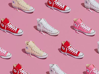 Valentines Day art direction photography sneakers valentines day