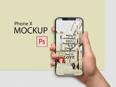 iPhone X Mockup devices free interface ios iphone mobile mockup phone phone x psd sketch