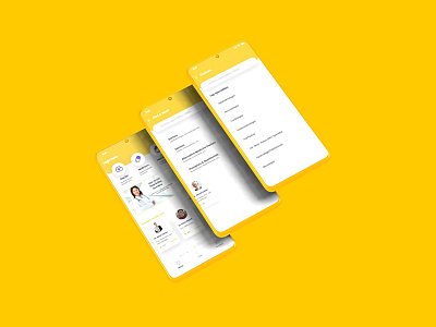 Doctor Appointment app design