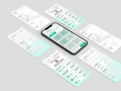 Mobile App UI design