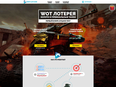 Wot Lot (World of Tanks) Auction creative agency design agency development agency web web design web design agency world of tanks