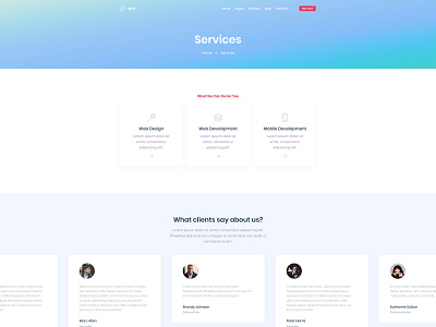 Standard Service Page for Dyno Html Template agency creative creative agency design design agency development agency dyno html 5 multipurpose multipurpose template service page ui ux web web design web design agency website