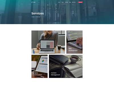 Agency Service Page for Dyno Html Template agency creative creative agency design design agency development agency dyno html 5 landign page multi purpose multipurpose multipurpose template service page ui ux web web design web design agency website