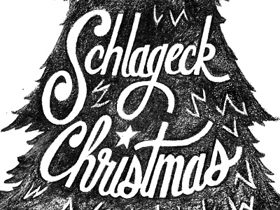 Family Christmas christmas hand lettering holiday