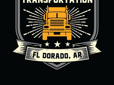T-shirt for Transportation company truck trucker cool funny