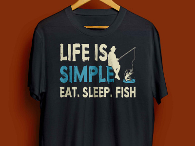 LIFE IS SIMPLE EAT. SLEEP. FISH bass bassfishing complex cool fish fisherman fishing fishingday fishingers fishinglife fishinglovers fishingtime funny gift