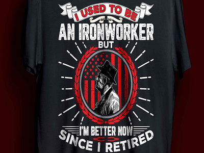 IRONWORKER T-SHIRT DESIGN complex ironworker ironworker t shirt man mechanic