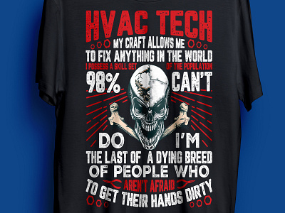 HVAC T-SHIRT DESIGN engineer hvac man mechanic woman