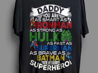 Superhero t-shirt design