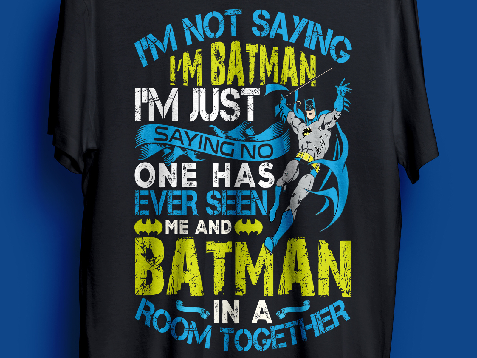 batman t shirt design