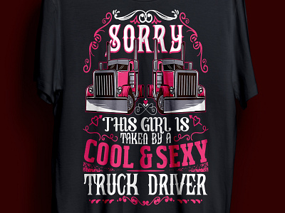 truck driver t-shirt