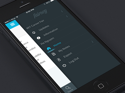 Fairsey iOS Menu app fairsey ios menu