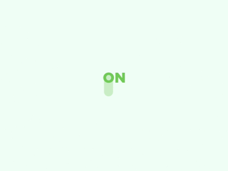 On/Off Switch - DailyUI 15 15 animation dailyui off on principle switch transition